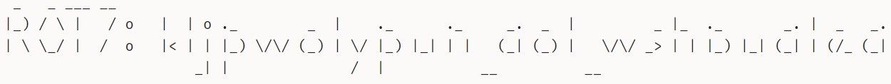 Terminal output of the above command, showing 'ROT7: kljpwolypun_aol_wshpualea' in ASCII art
